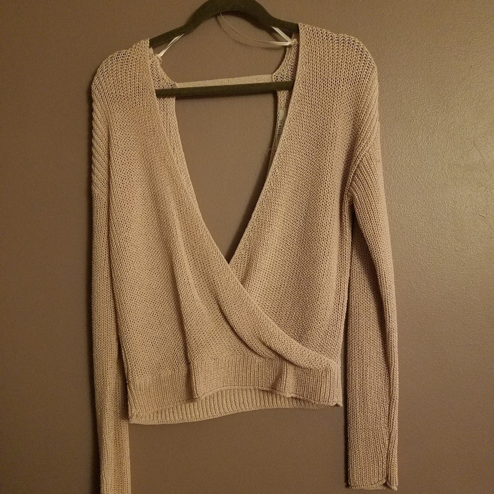 Forever 21 low V sweater